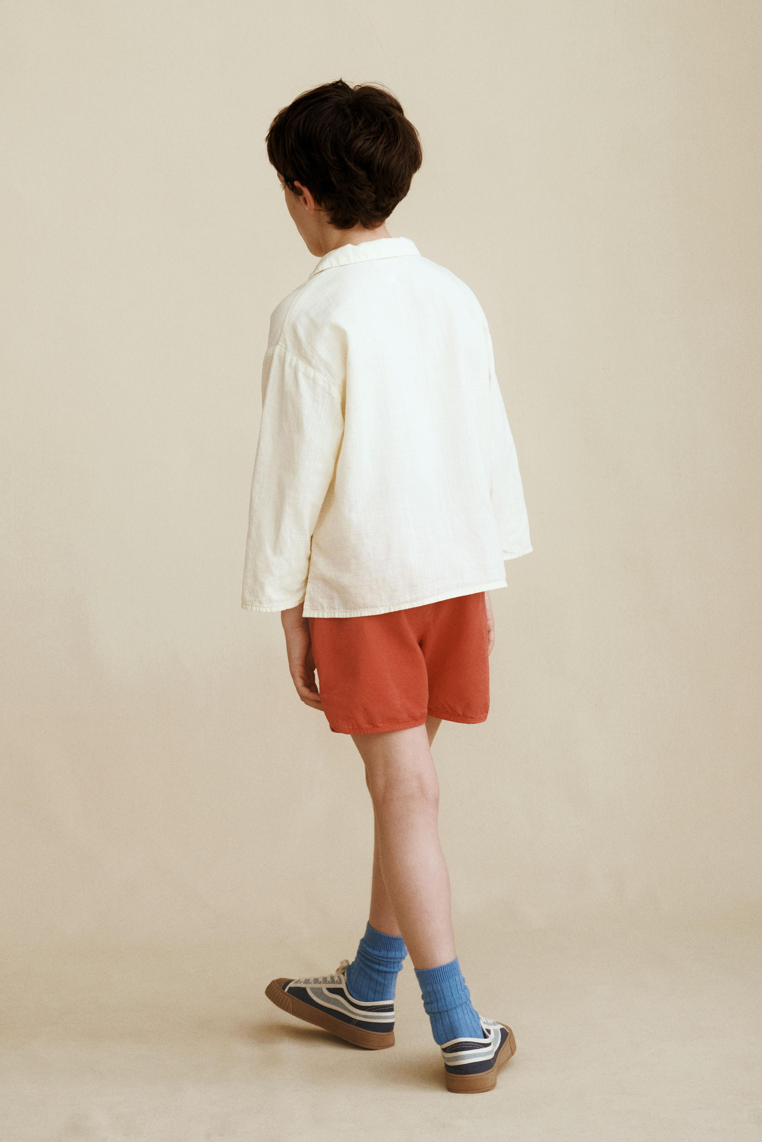 PLAIN SHORTS CREATED BY CARAMEL LONDON X ZARA